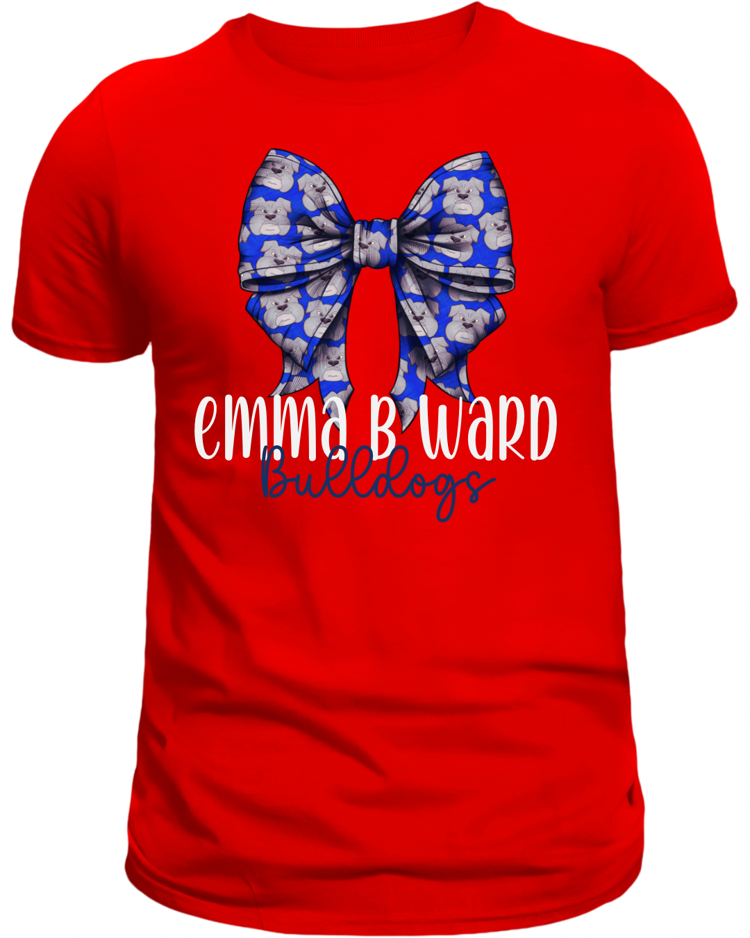 Spring 2025 Bulldogs Bow Tee