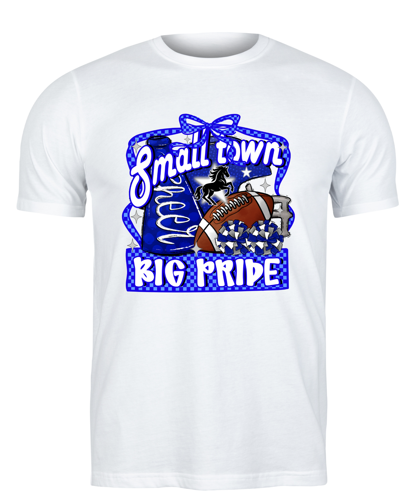 New Mustangs Small Town Big Pride Tee