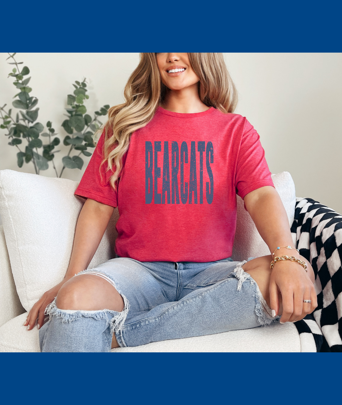 Big Letter Bearcats Tee