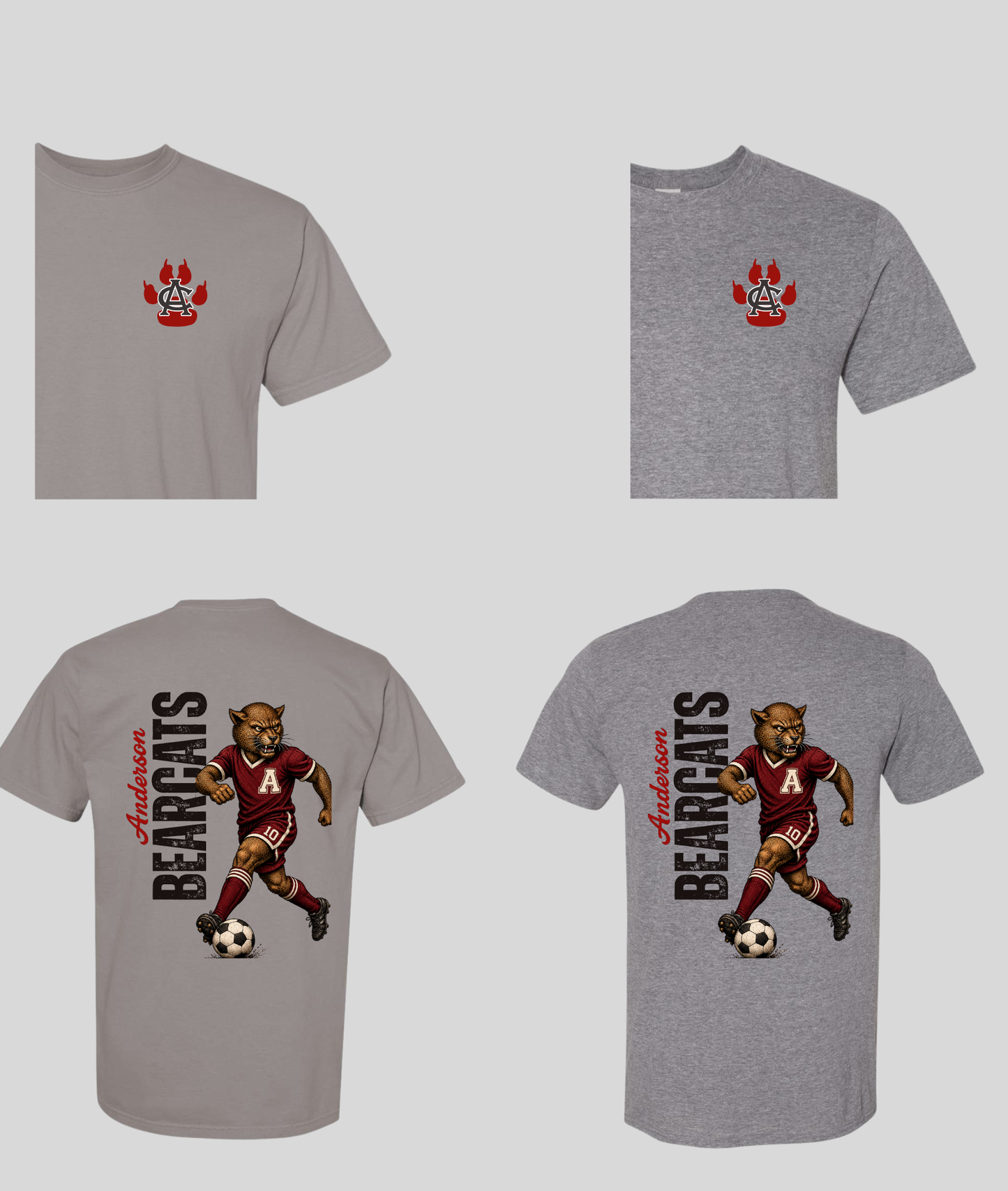 Boro & Co Vintage Mascot Tee - Bearcat Soccer