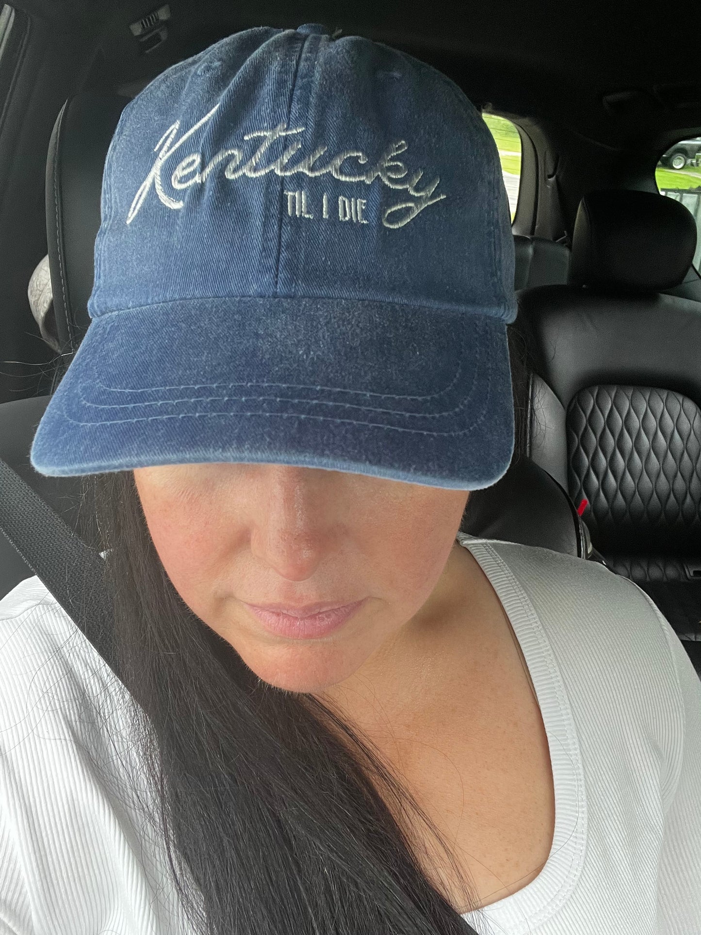 "Kentucky Til I Die" Embroidered Hat