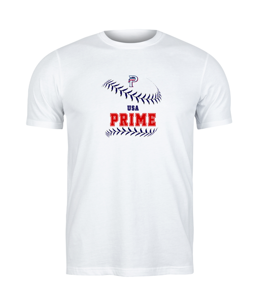 Prime Baseball Stitch Tee