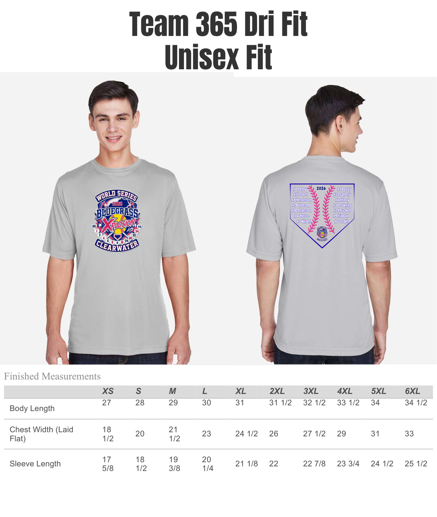 Bluegrass Xplosion Clearwater Beach World Series Tee