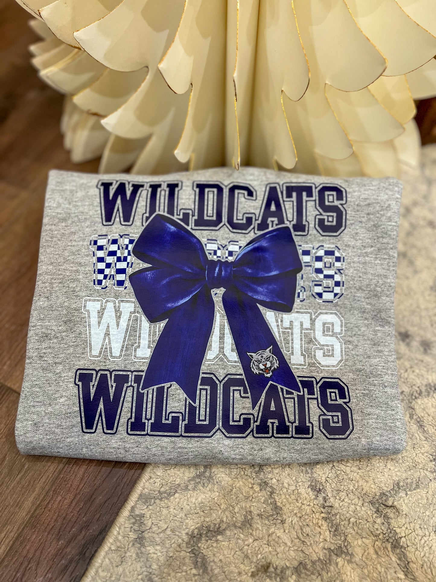 Wildcats Bow Mascot Tee - All Sizes