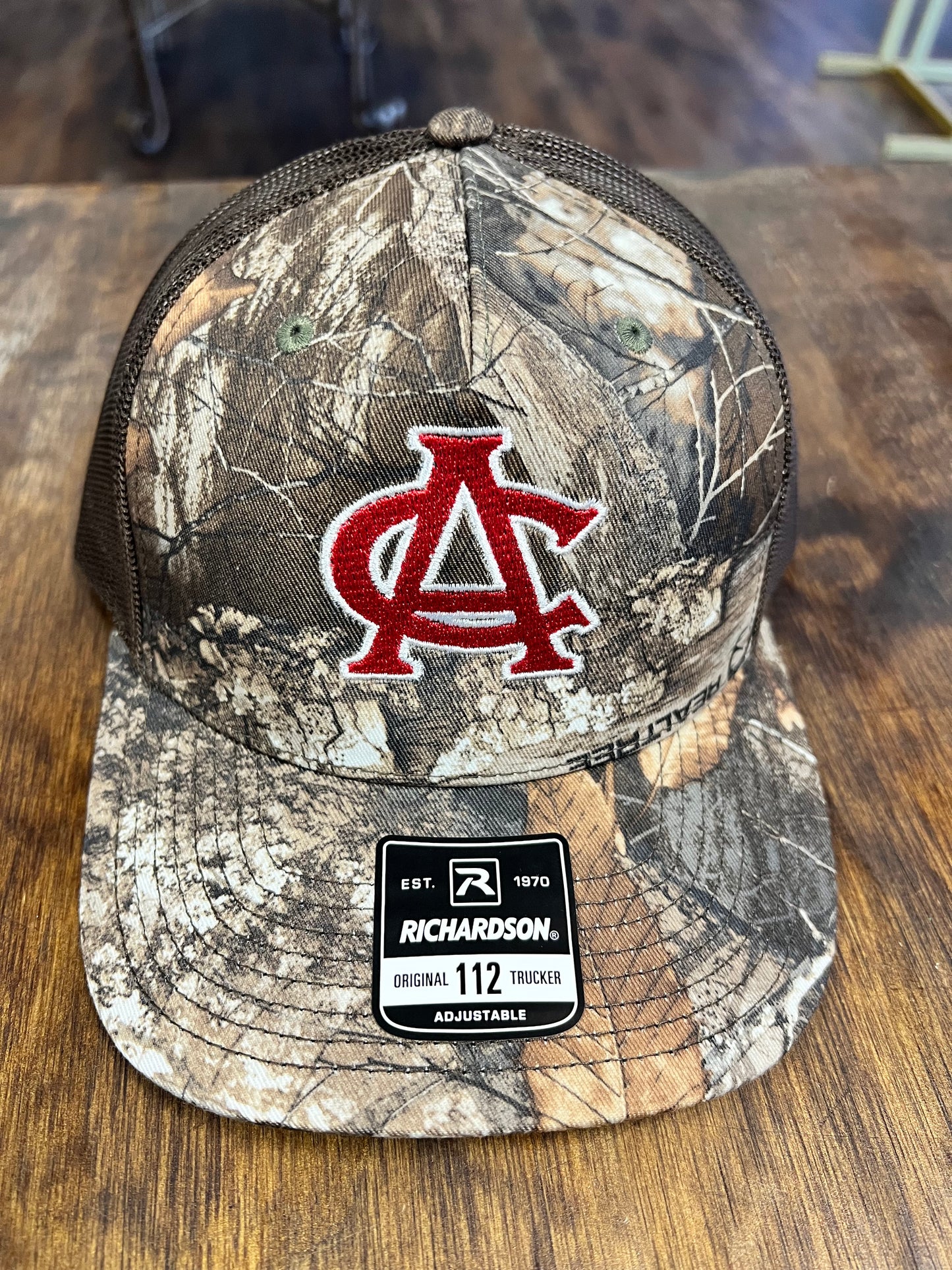 Anderson Mossy Oak Camo Real Tree Richardson 112FP Hat