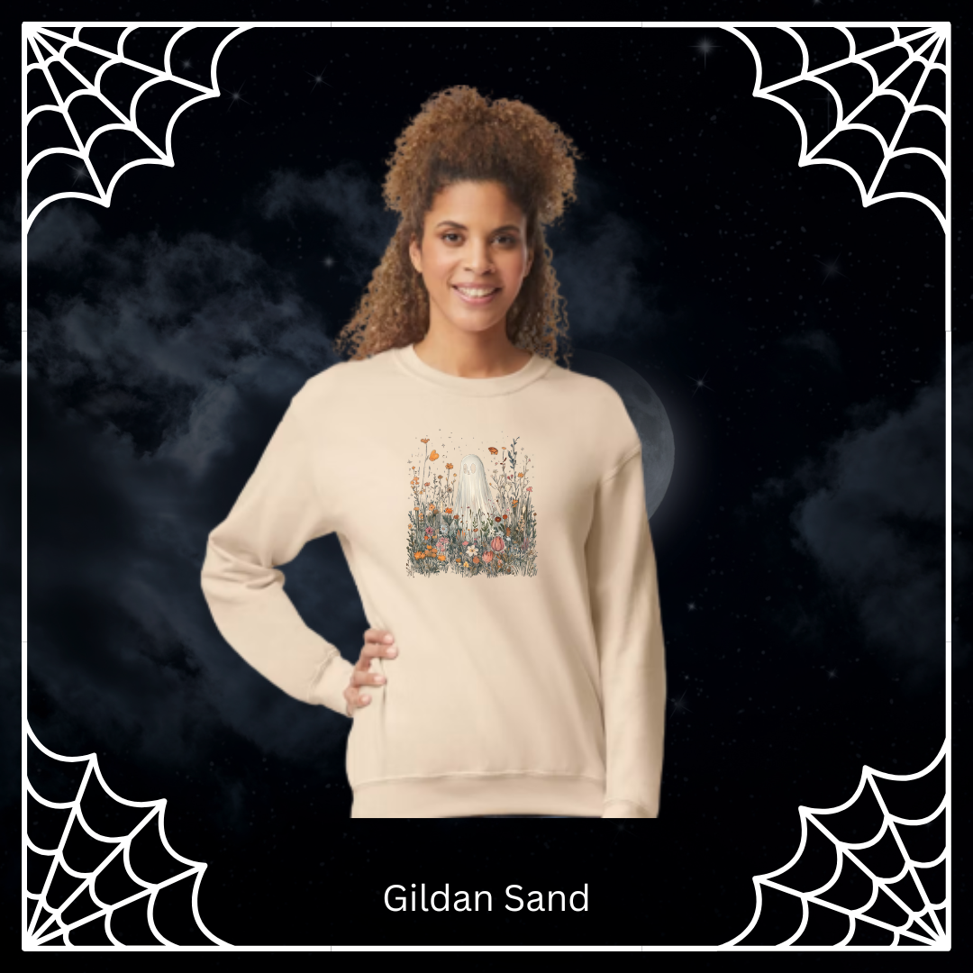 Floral Ghost Garden Tee