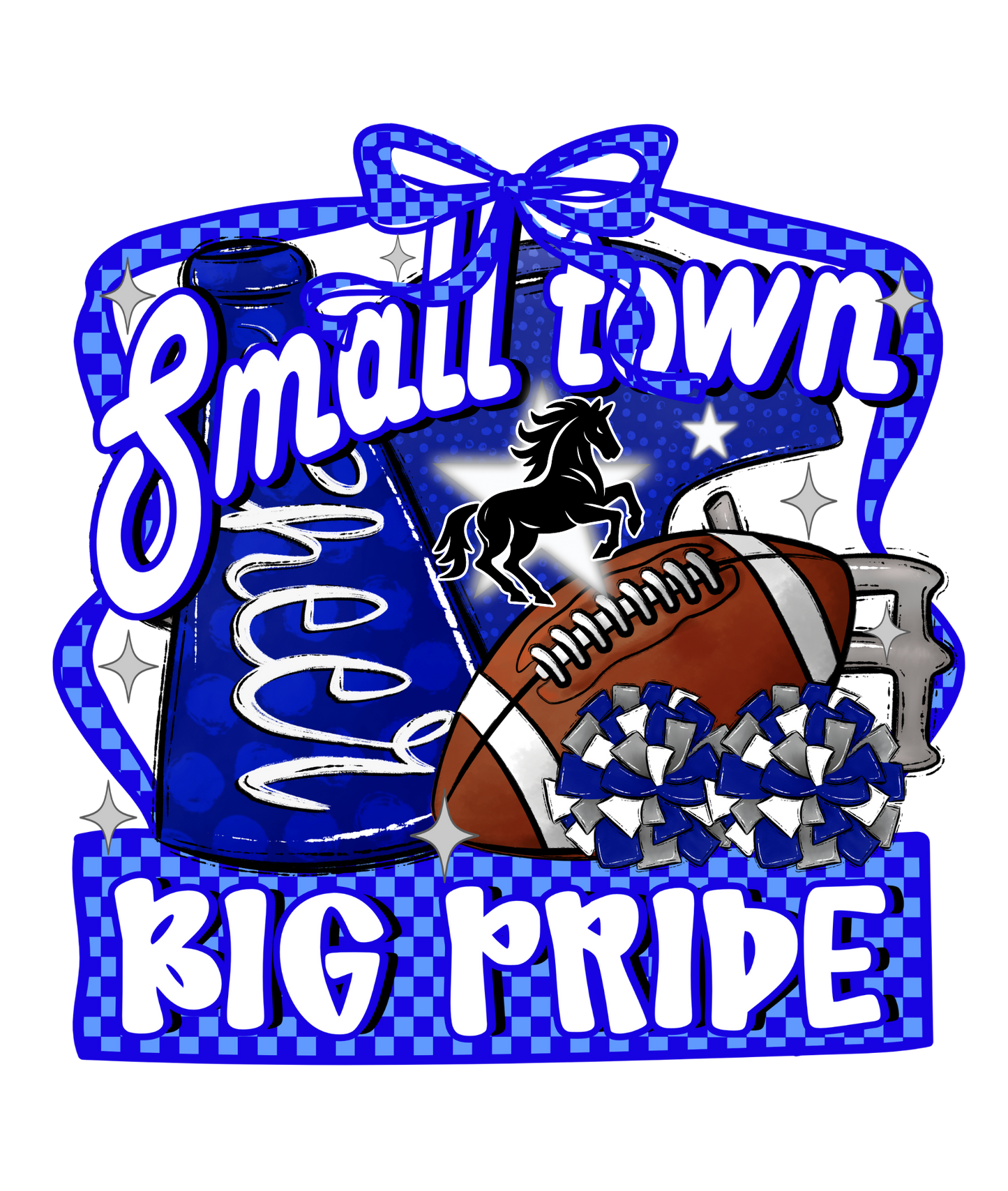 New Mustangs Small Town Big Pride Tee