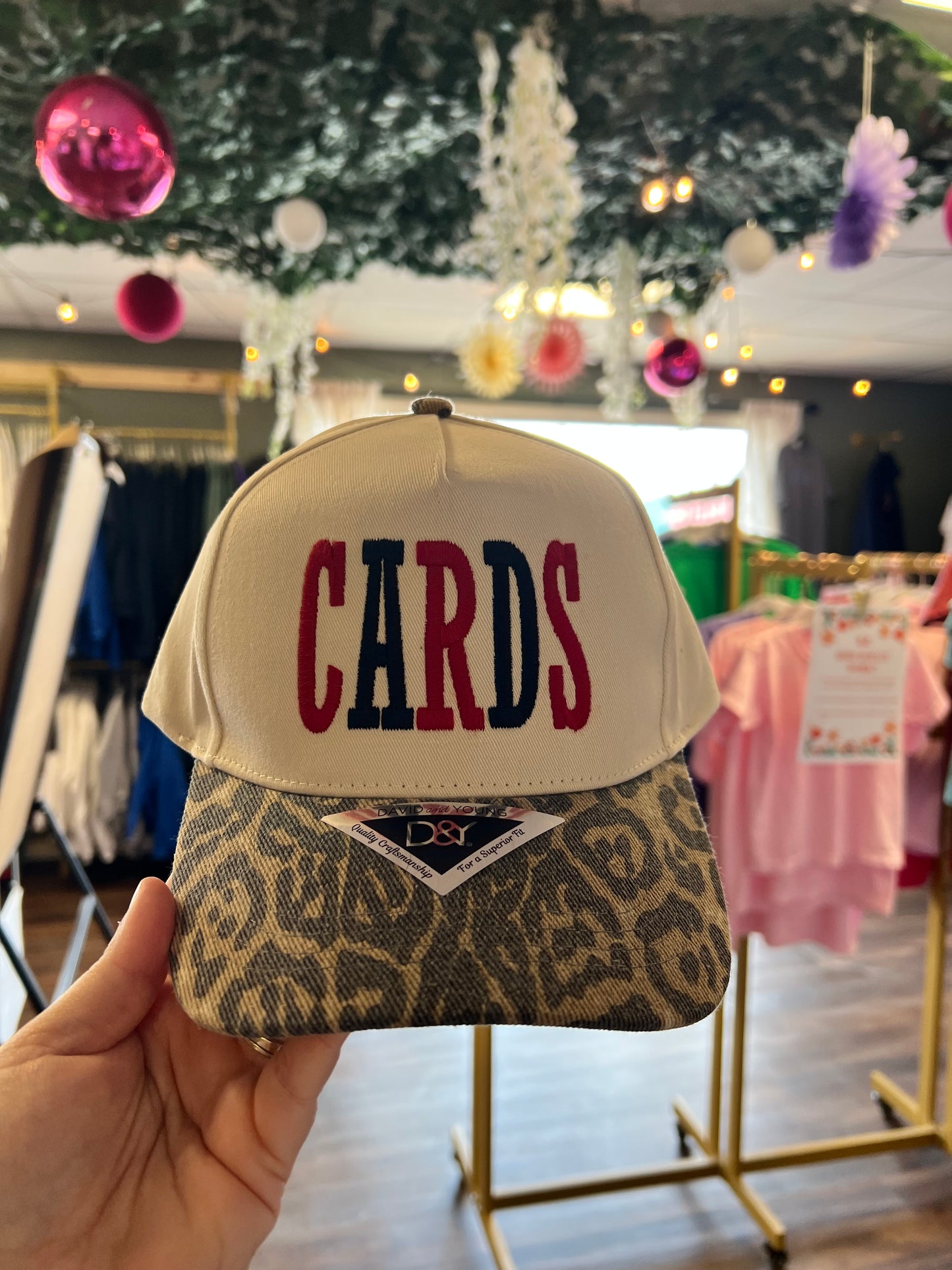 Leopard Cardinals Hat