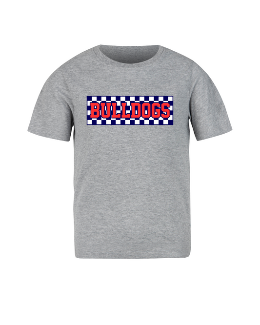 New Bulldogs Checkerboard Tee