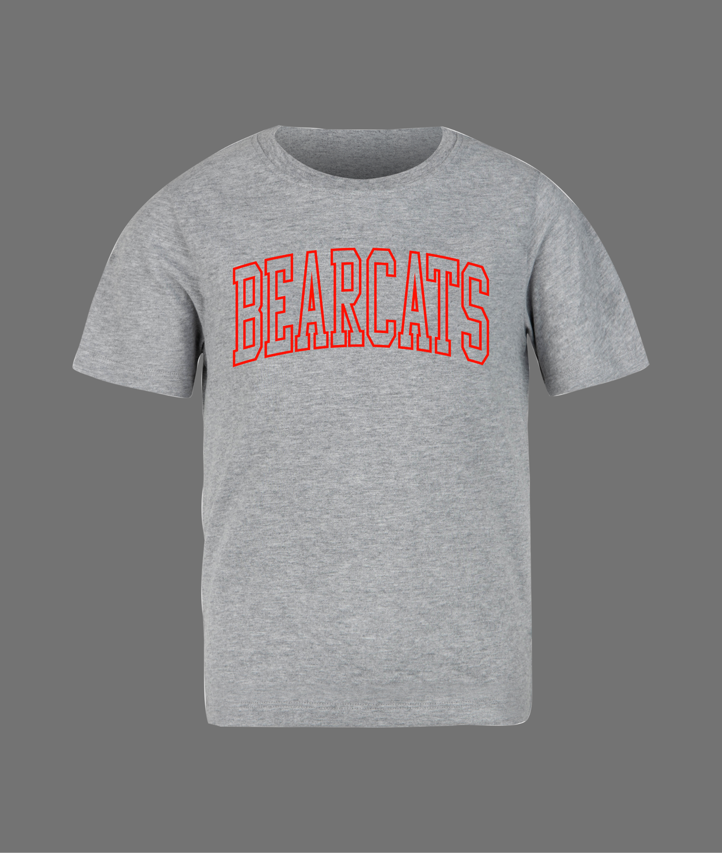 New Bearcats Hollow Tee - Red Design