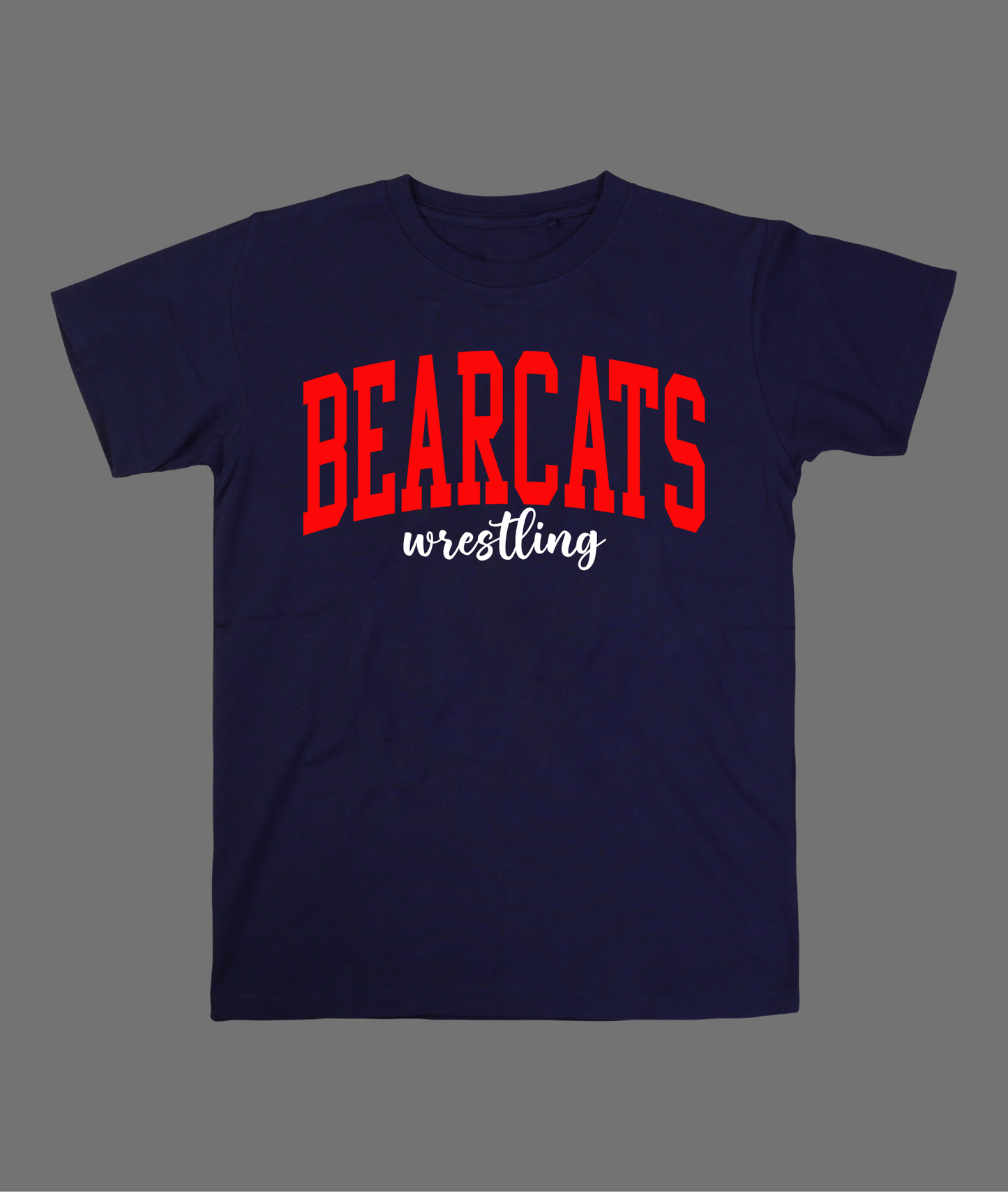 New Bearcats Letter Tee - Red Design