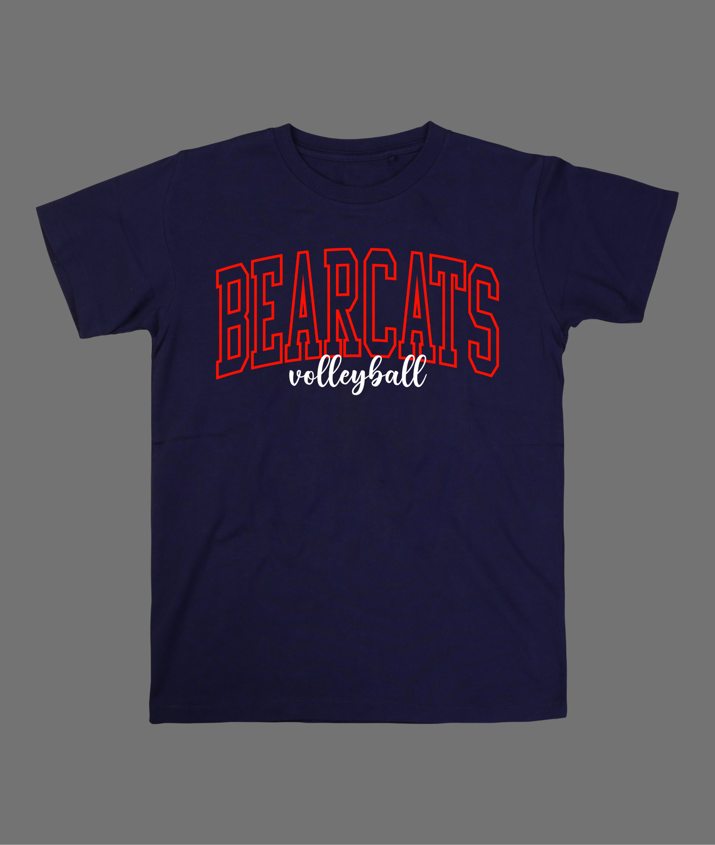 New Bearcats Hollow Tee - Red Design