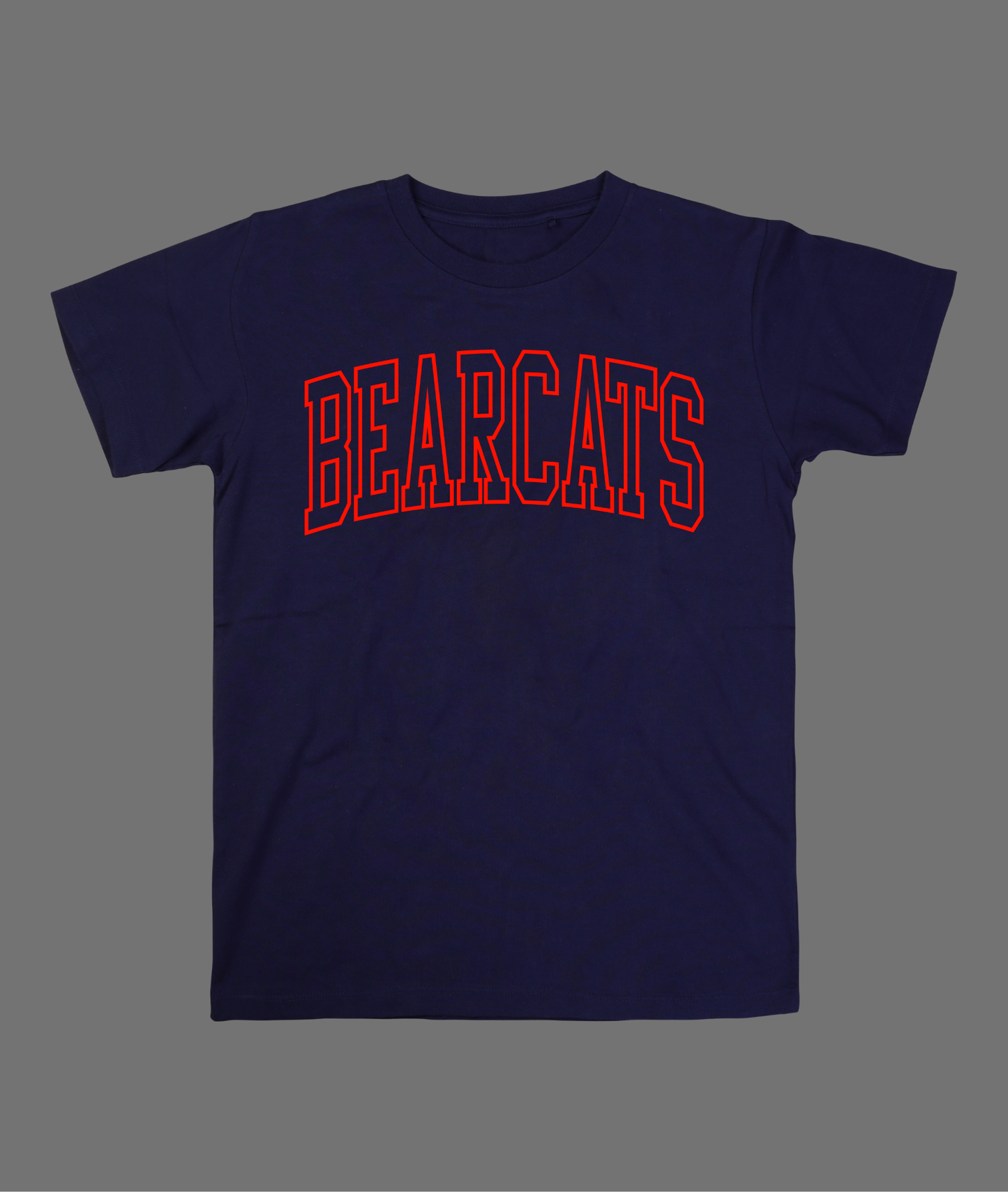 New Bearcats Hollow Tee - Red Design