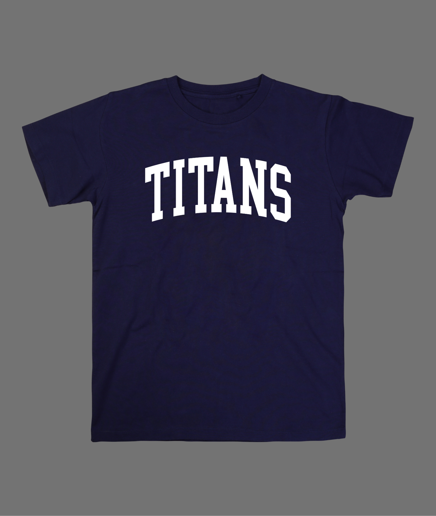 New Titans Hollow & Letter Tee - White Design