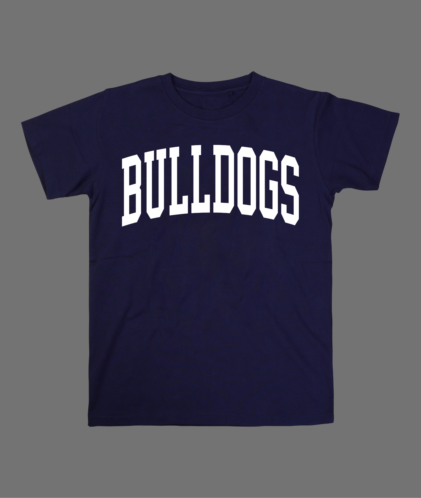 New Bulldogs Letter Tee - White Design