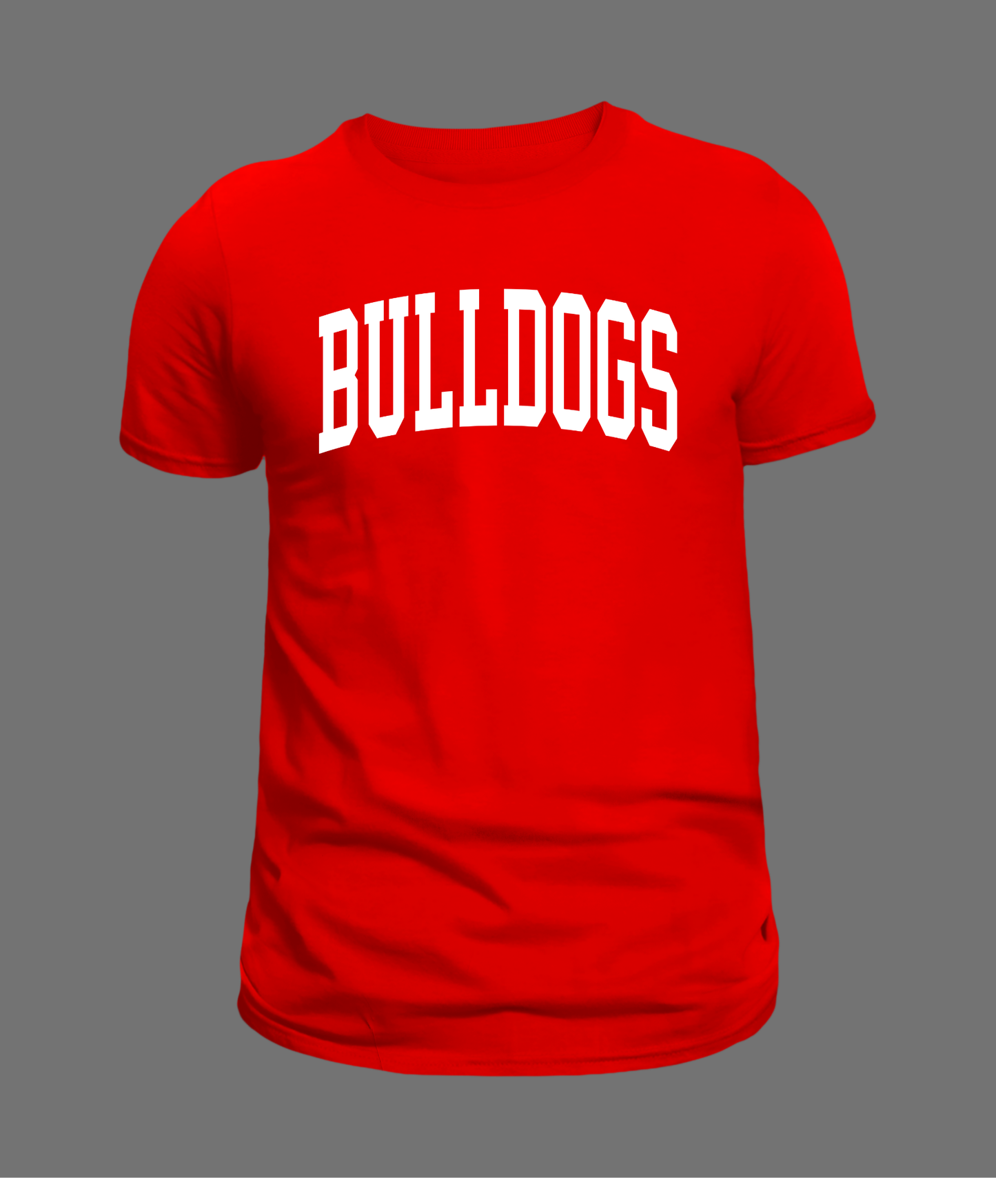 New Bulldogs Letter Tee - White Design