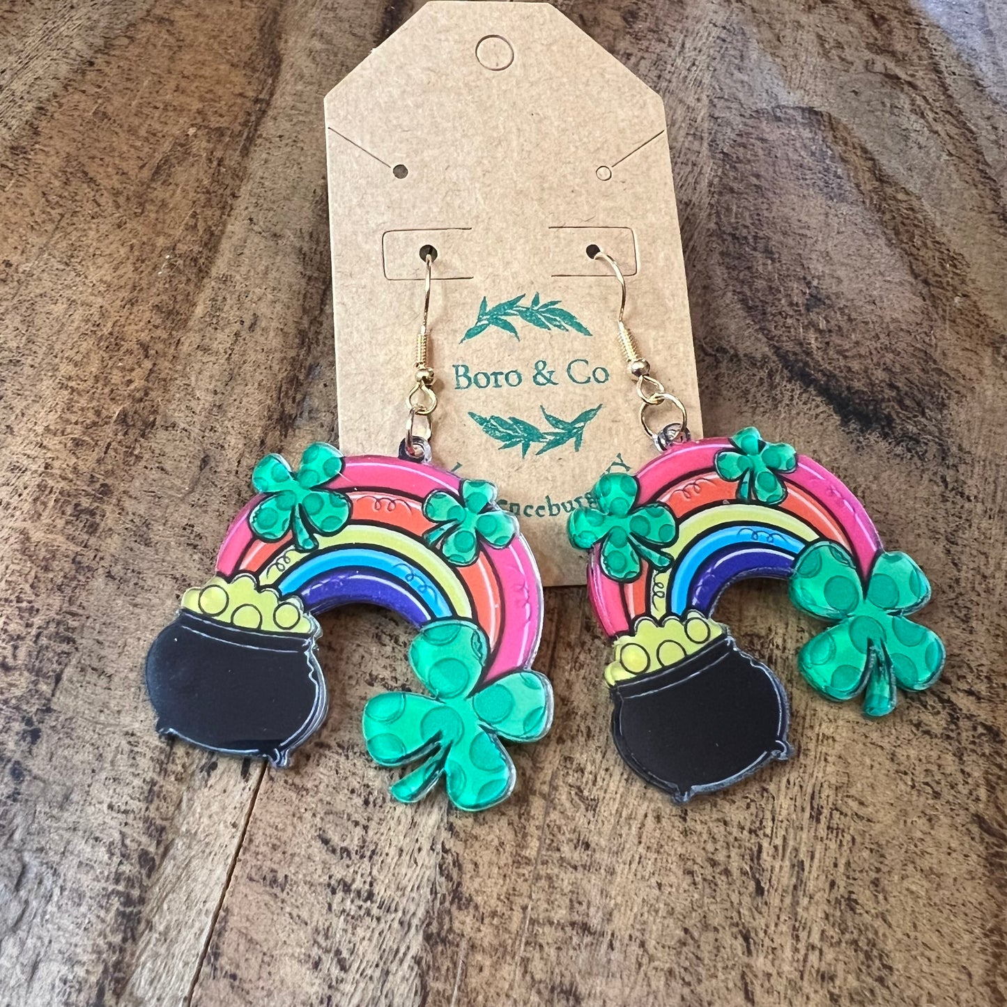 Pot of Gold Earrings