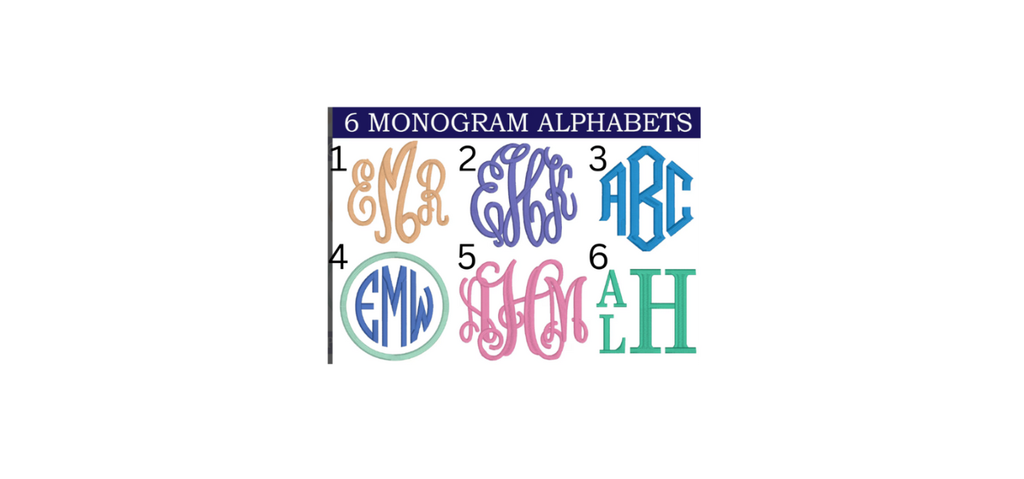 Monogrammed Quarter Zip Sweatshirt