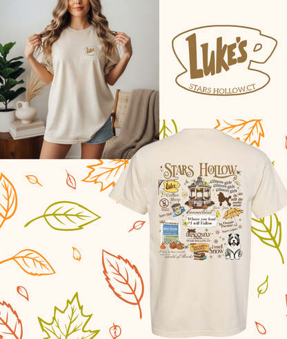 Stars Hollow Collage Tee