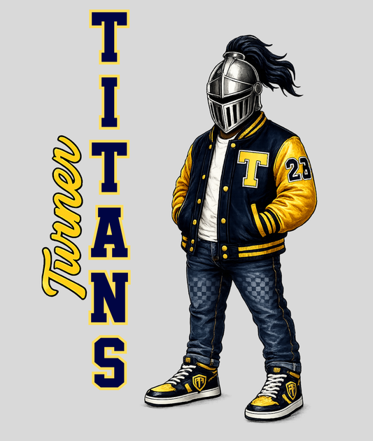 Boro & Co Vintage Mascot Tee - Titans