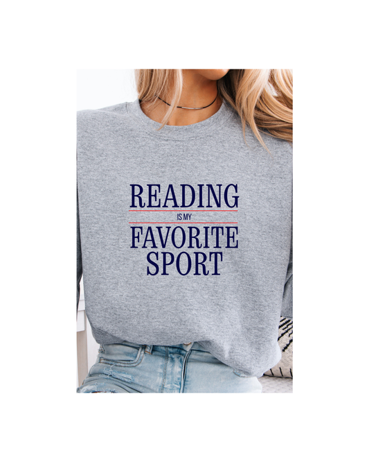 Reading Is My Favorite Sport Tee