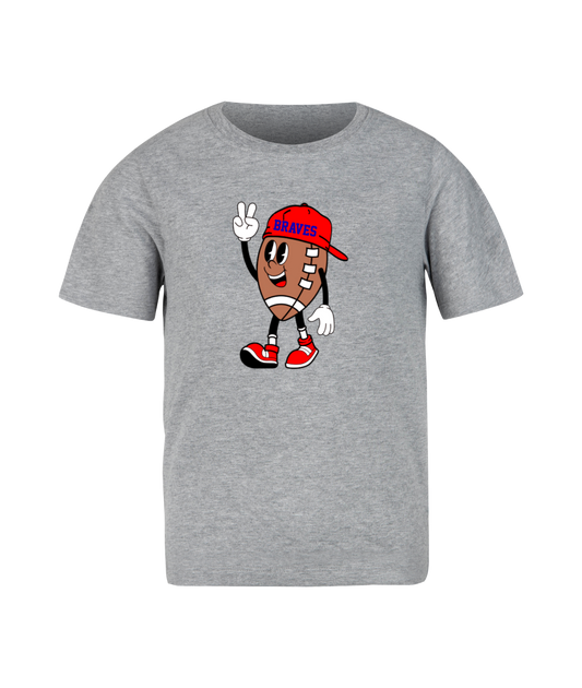 Cool Dude Braves Football Tee