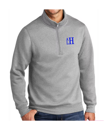 Monogrammed Quarter Zip Sweatshirt