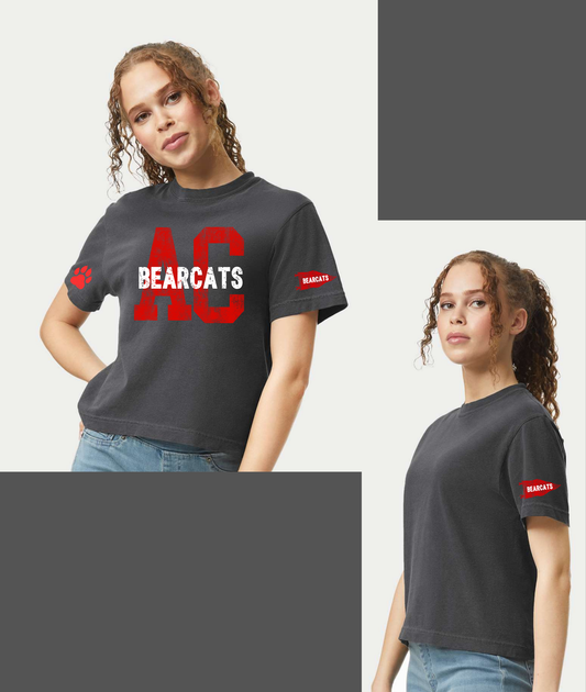 Big Letter AC Bearcats Boxy Tee