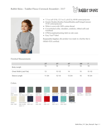 Bearcat Goose - Toddler Tee & Crewneck
