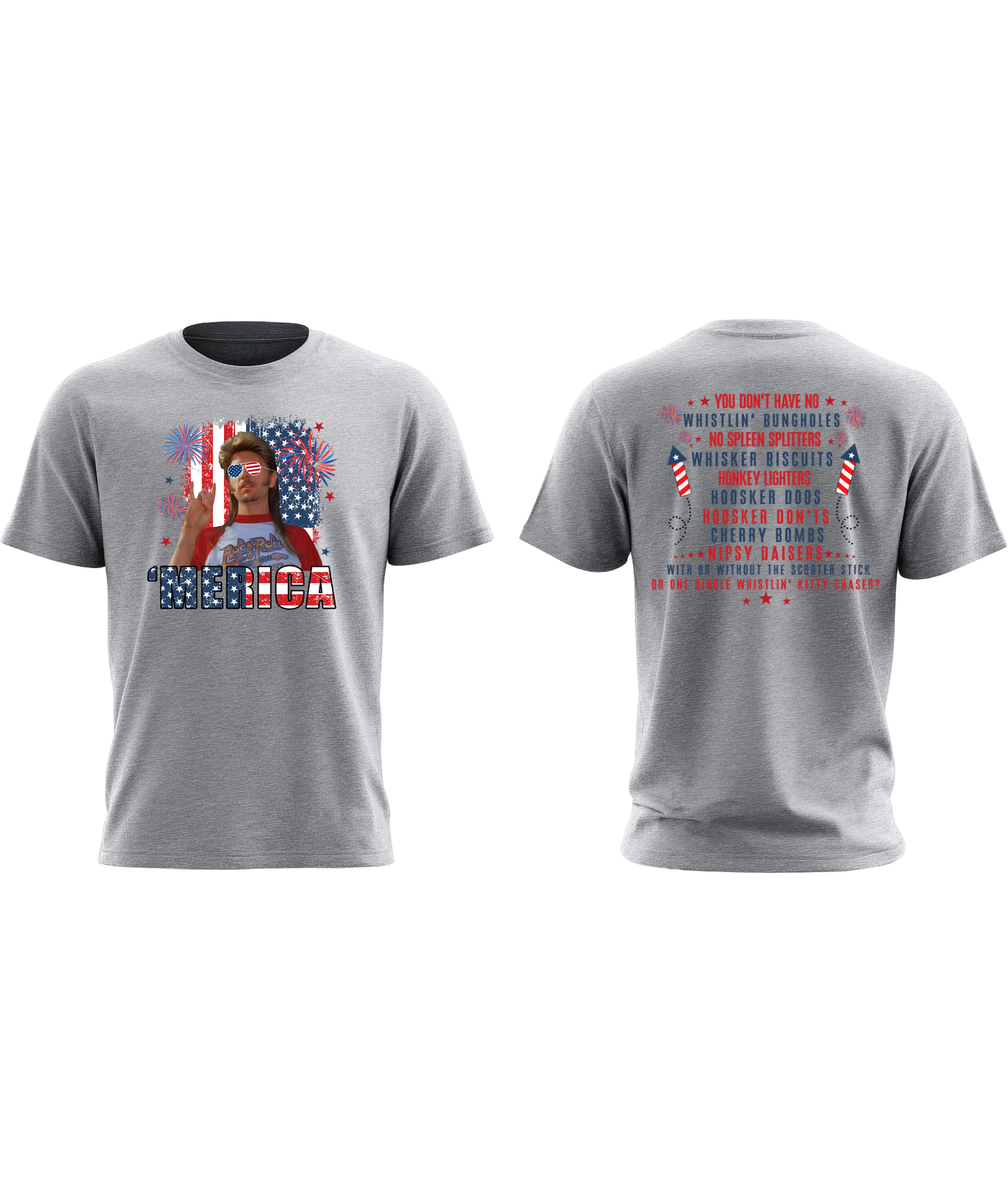 Red White and Boom Tee