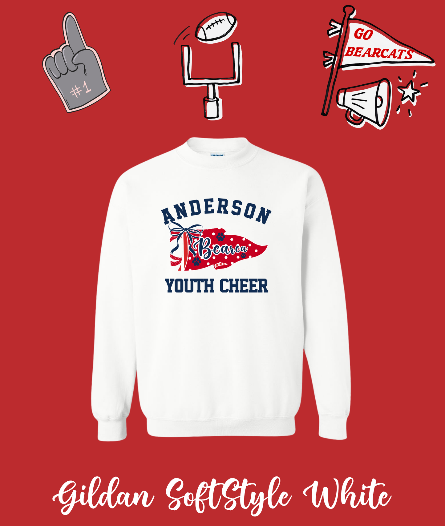Bearcat Youth Cheer - Design 2