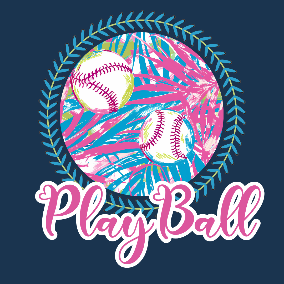 Play Ball Summer Baseball Tee