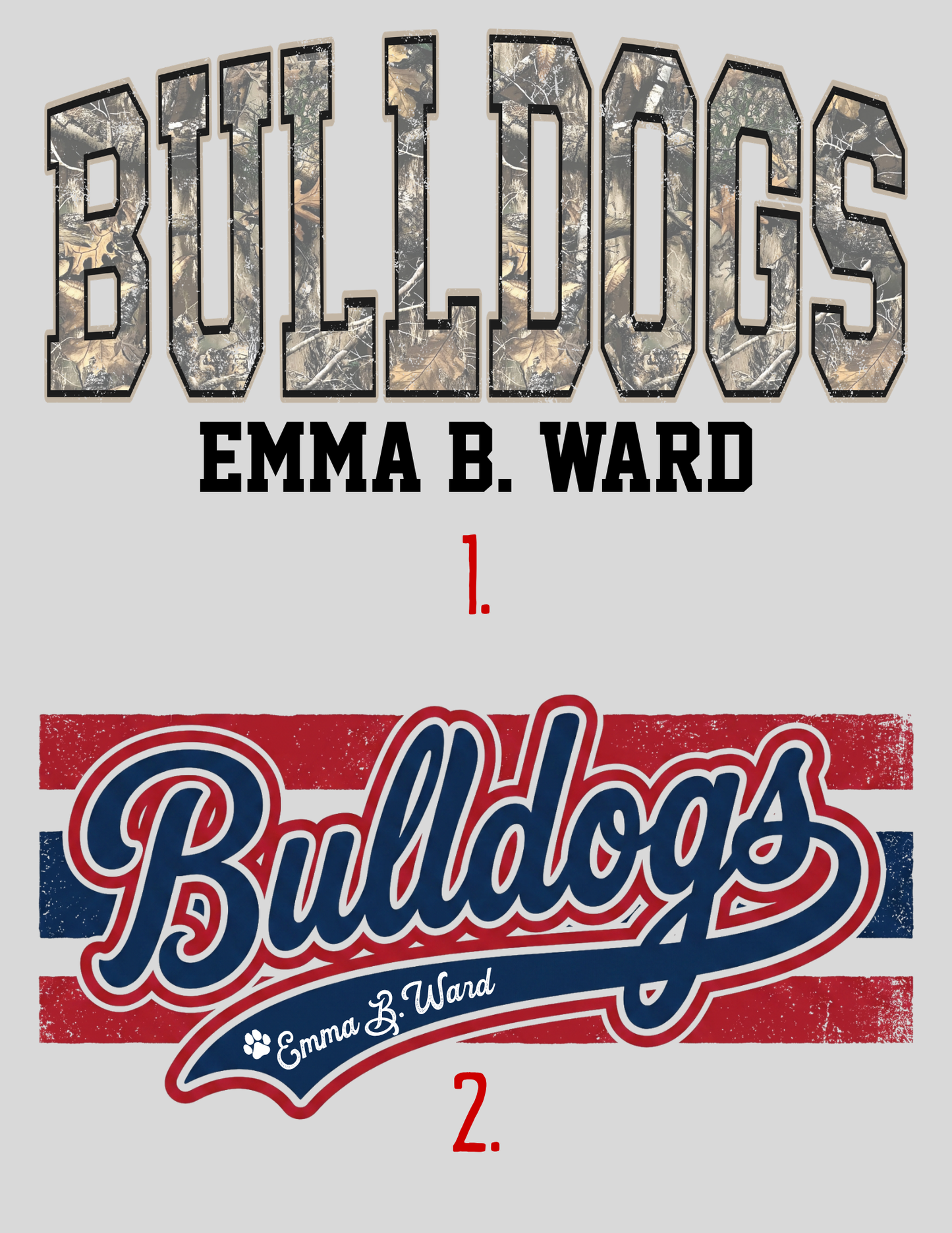 Spirit Quarter Zip - Navy or Gray