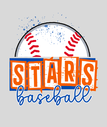 Stars Baseball Splatter Dri-Fit Tee