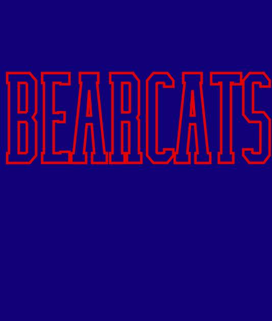 2026 Outline Bearcats Tee