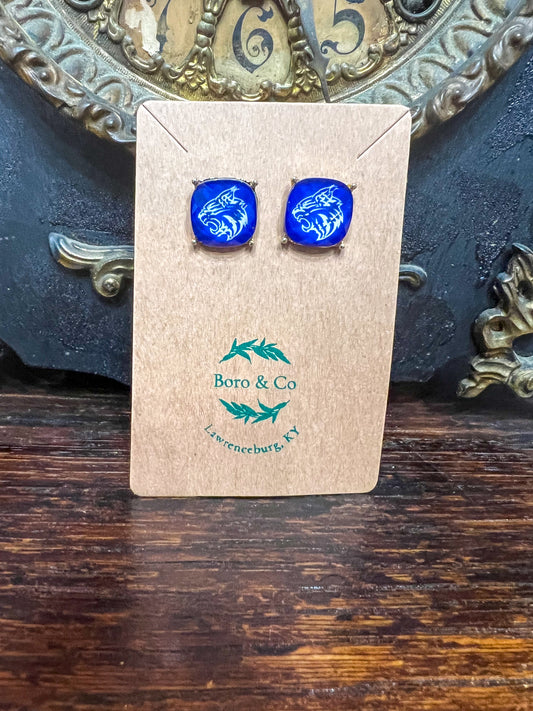 Big Blue Earrings