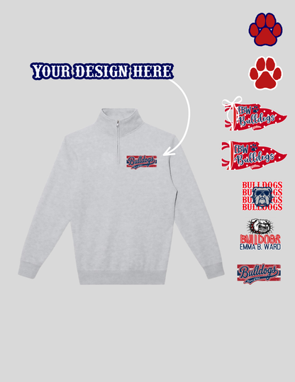 Spirit Quarter Zip - Navy or Gray