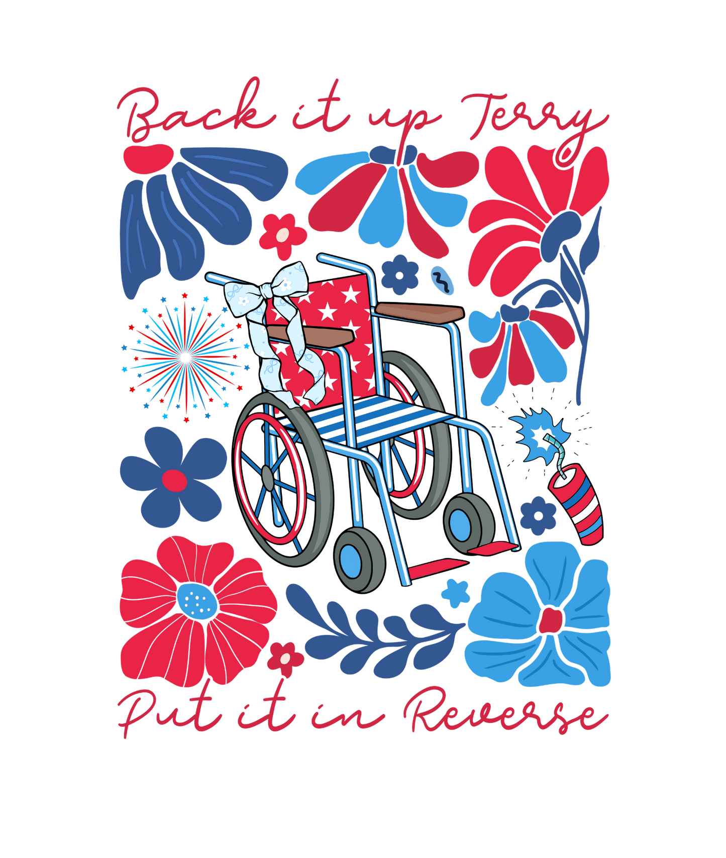 Back It Up Terry Floral Tee