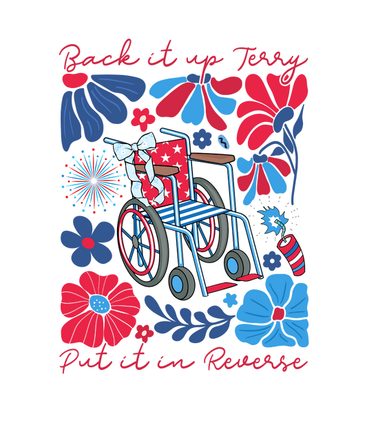 Back It Up Terry Floral Tee