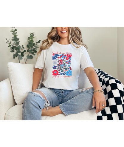 Back It Up Terry Floral Tee