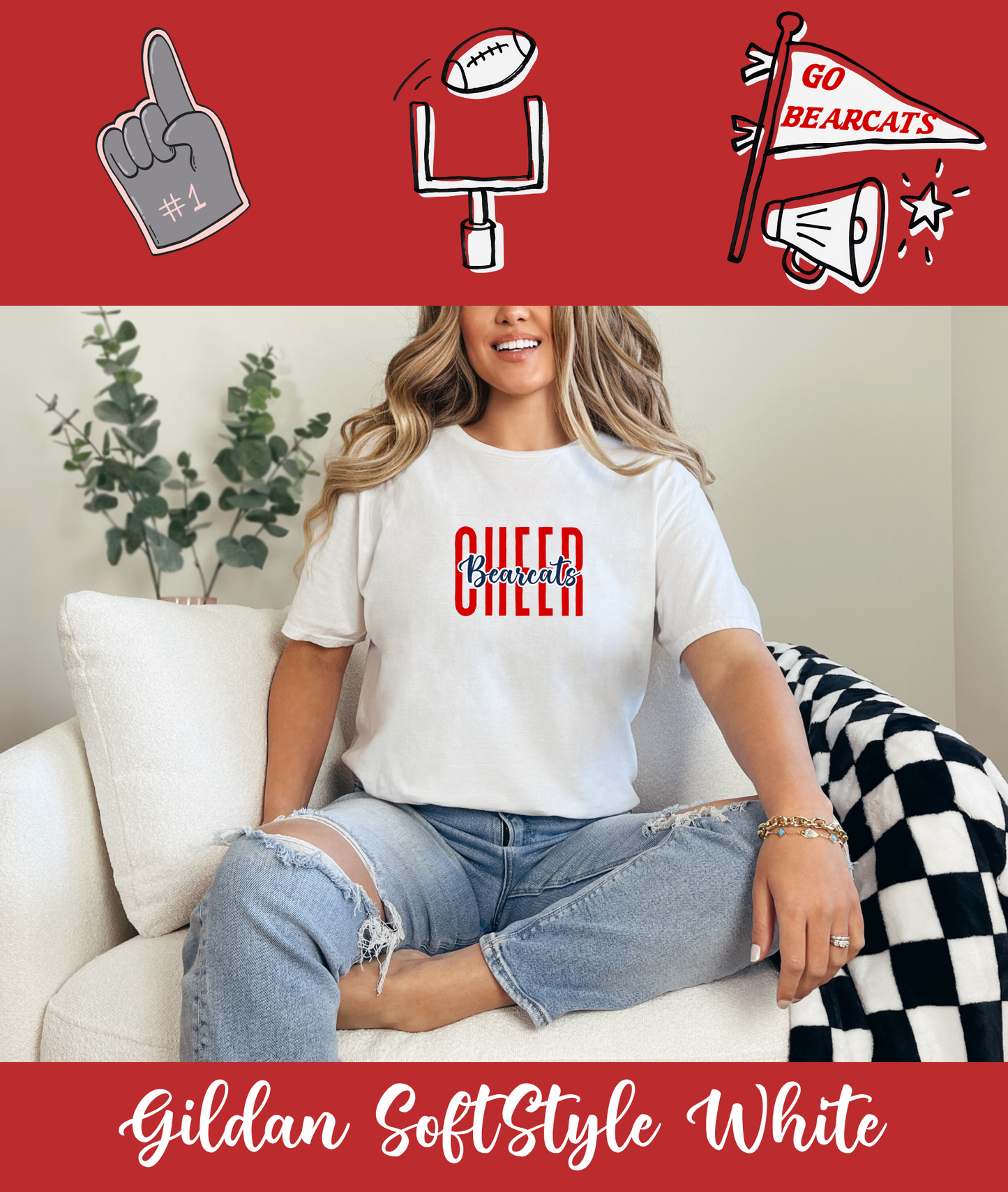 Bearcat Youth Cheer - Design 3