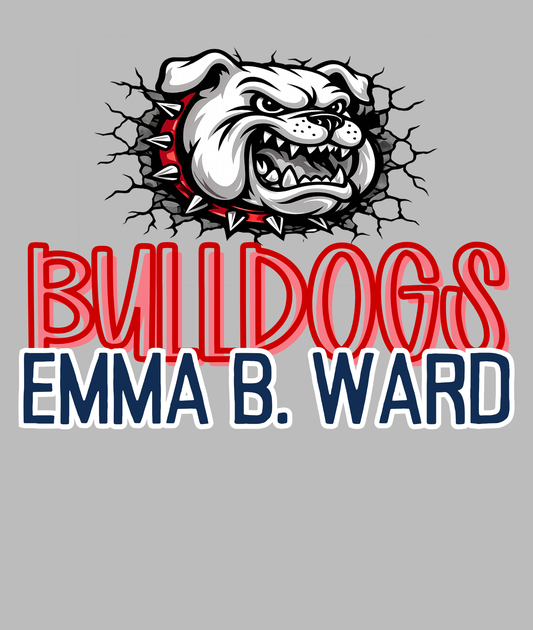 Bulldogs Back to School Design 9 - Adult Sizes