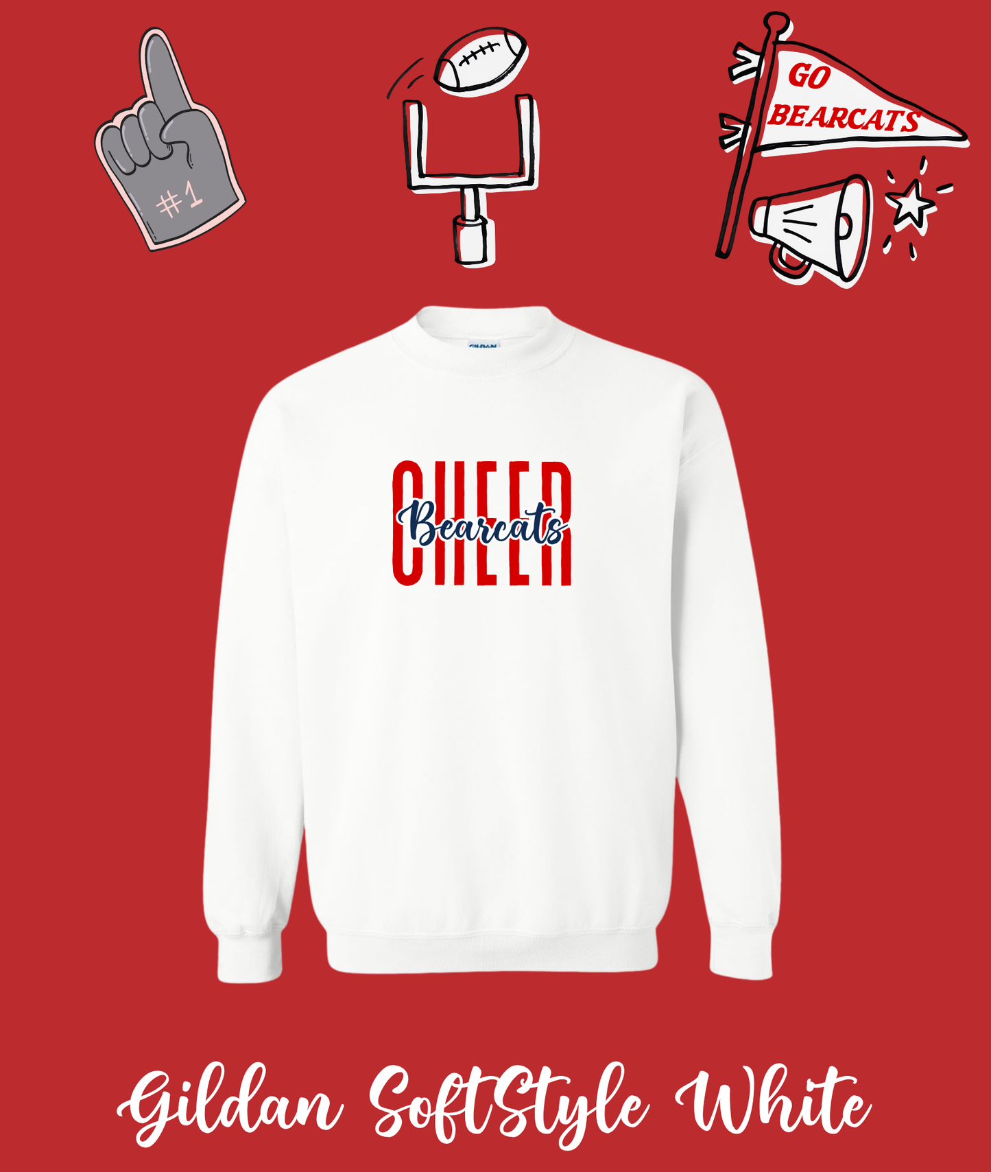 Bearcat Youth Cheer - Design 3