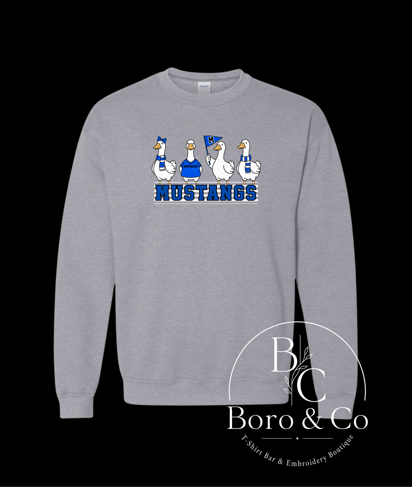 Mustangs Goose - Tee & Crewneck