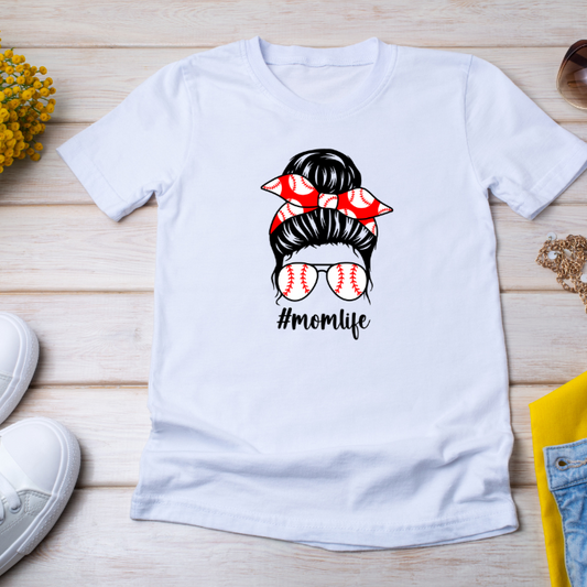 Baseball #momlife Tee