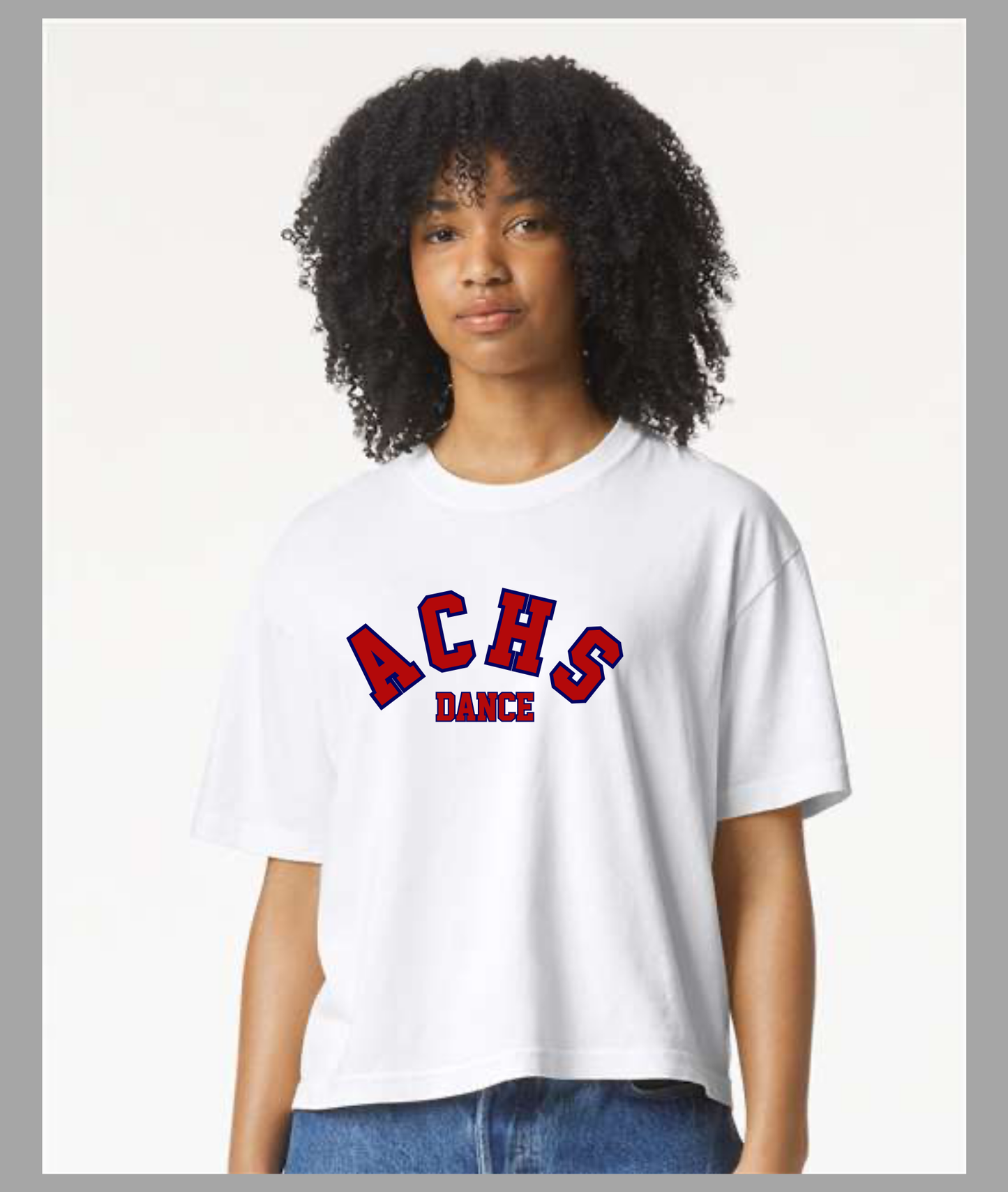 ACHS Dance - Cropped or Standard - Comfort Colors Tee