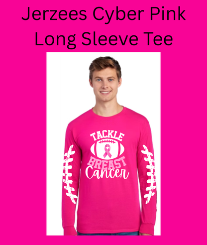 Bearcats Pink Out - Tackle Breast Cancer Long Sleeve Tee