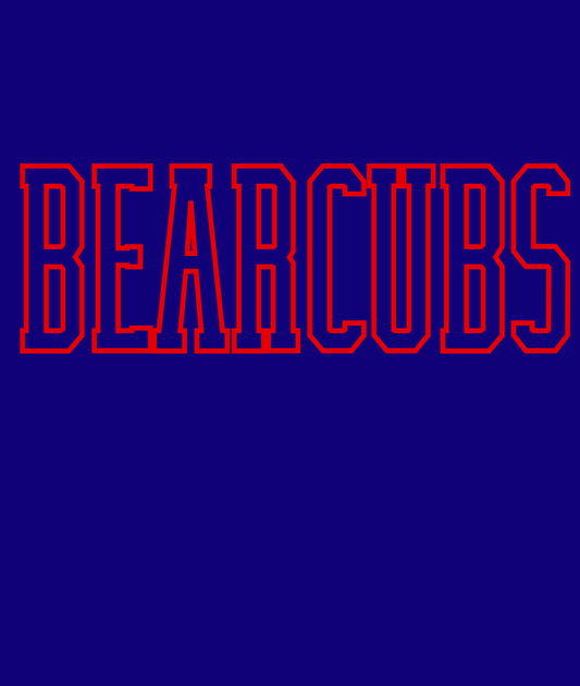 2026 Outline Bearcubs Tee