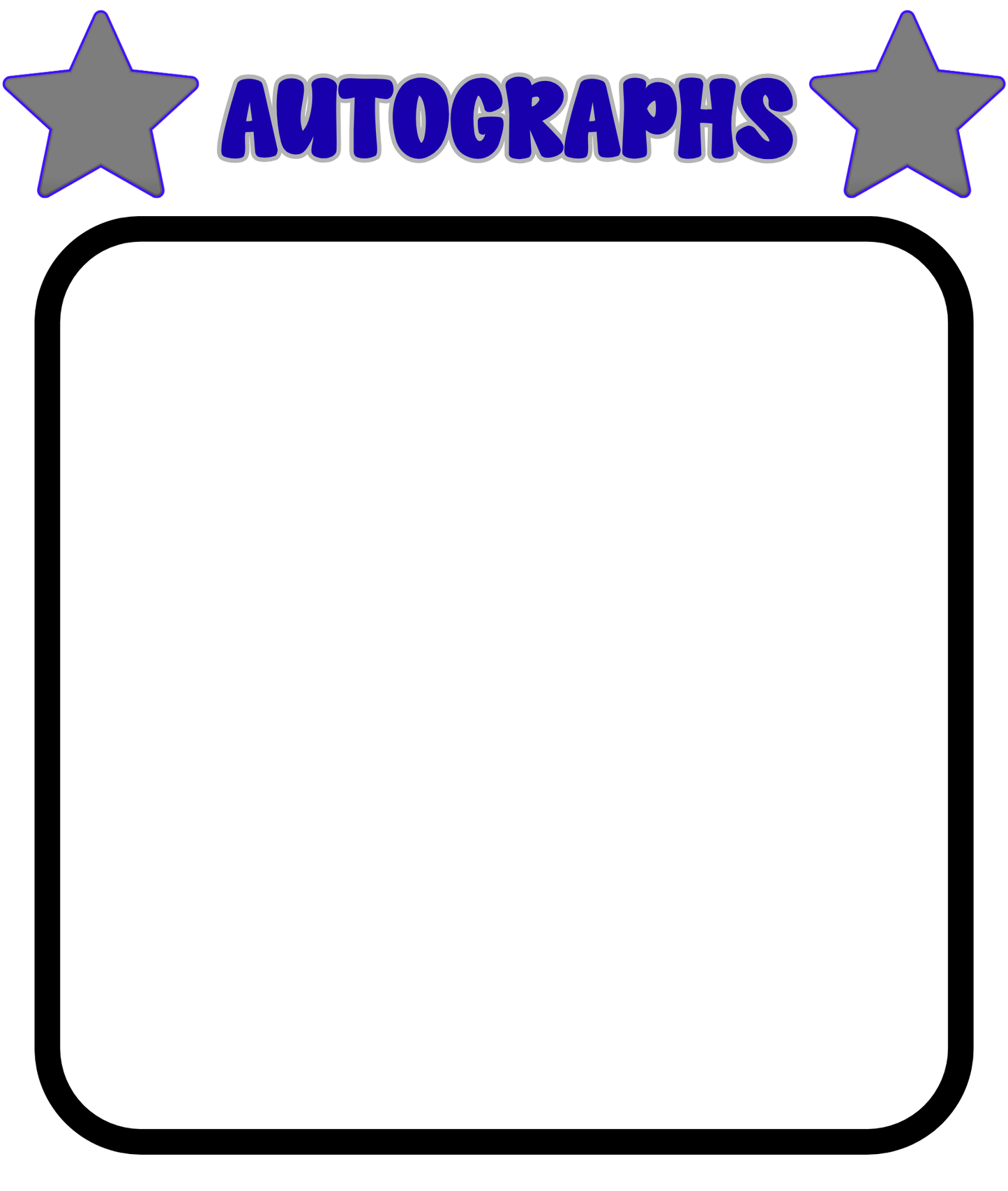 Mascot Autograph Tee