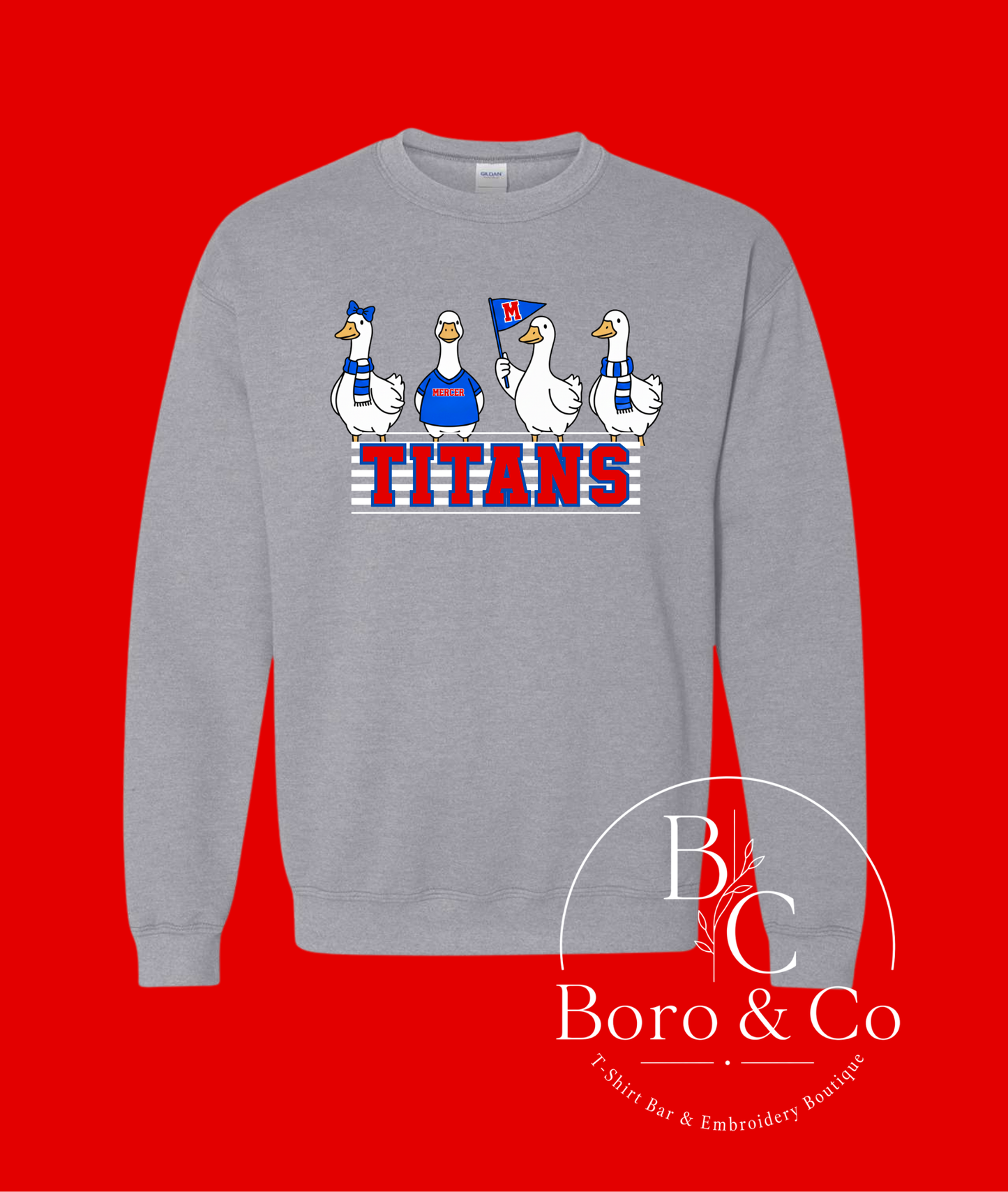 Mercer Goose - Tee & Crewneck